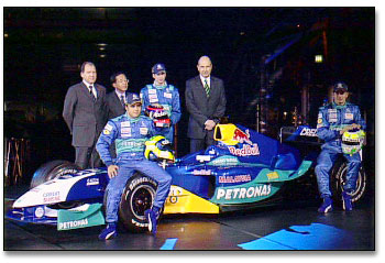 sauber petronas prsentation c23