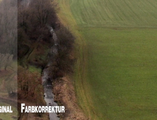 Videostabilisierung + Farbkorrektur von Flugaufnahmen